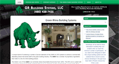 Desktop Screenshot of grbuildingsystems.com